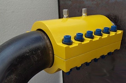 Repair leaking gas and oil pipelines with ACS Australia’s composites repair clamps.