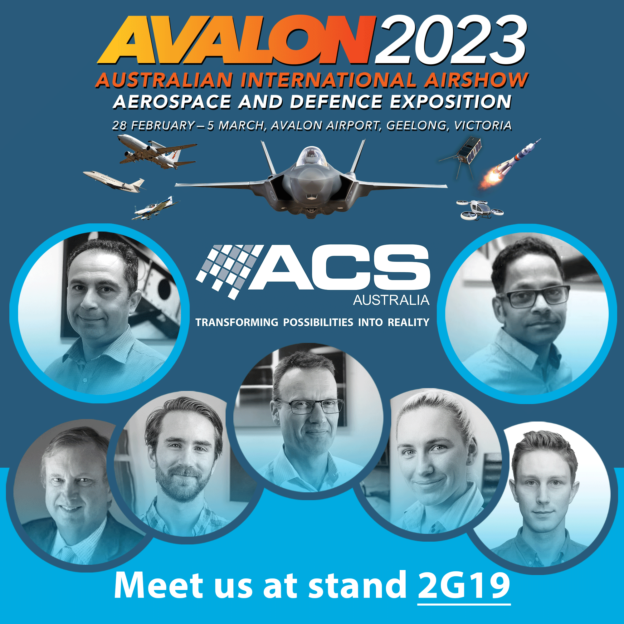 Avalon-Airshow-2023-Expo-Paul-Falzon-Andre-Duarte-Rodney-Thomson-Murray-Scott-Bernadette-Grant-Ryan-Campbell-Michael-Scott-Team