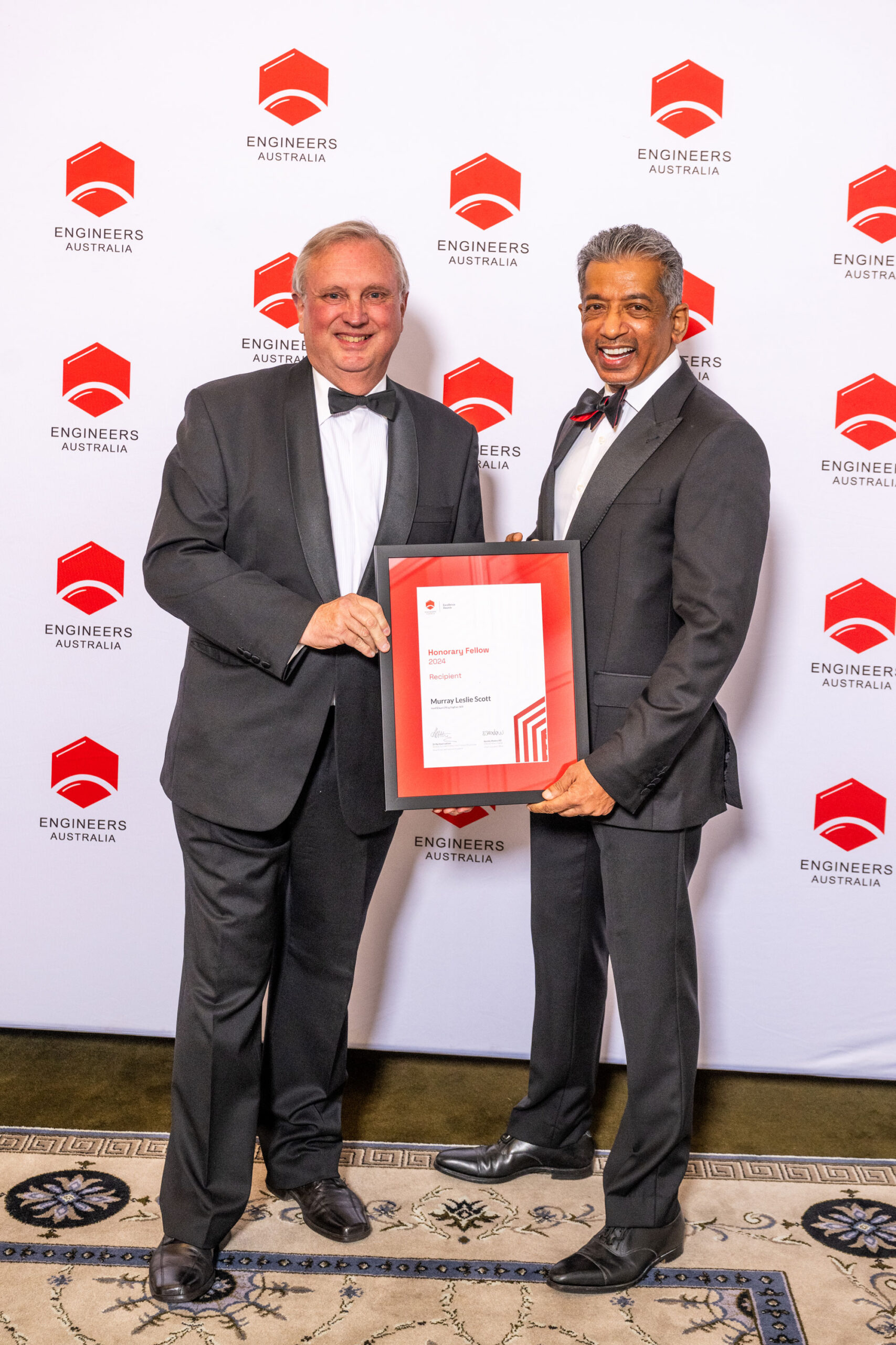 Professor Murray Scott Honorary Fellow of Engineers Australia HonFIEAust 2024