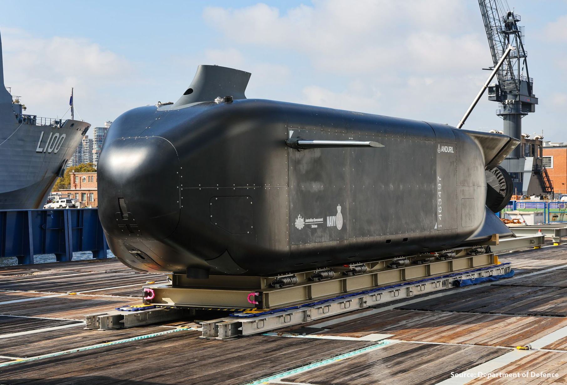 Ghost Shark XL-AUV autonomous underwater vehicle