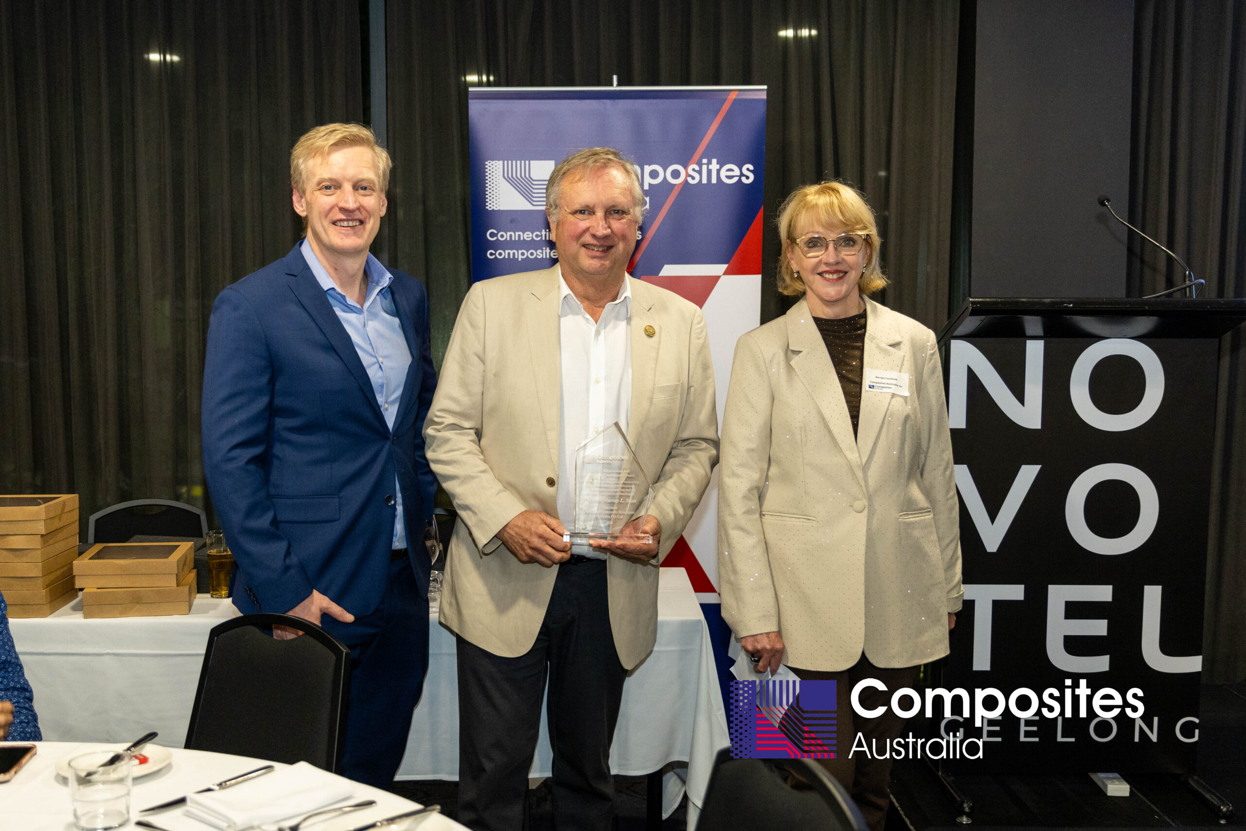 Composites Australia Conference 2026 Award Kerryn Caulified Murray Scott Luke Preston ACS Australia