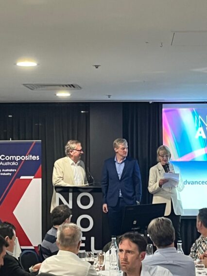 Composites Australia Conference 2026 Award Kerryn Caulified Murray Scott Luke Preston ACS Australia